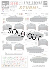 STAR DECALS[SD35-993] Sturm #7. StuG III Ausf E.