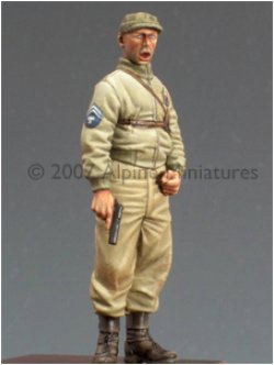 Photo2: Alpine Miniatures[AM35011]WW2 US Tank Crew Set (2 figures)