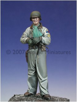 Photo3: Alpine Miniatures[AM35011]WW2 US Tank Crew Set (2 figures)