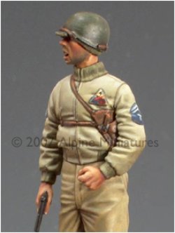 Photo4: Alpine Miniatures[AM35011]WW2 US Tank Crew Set (2 figures)