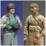 Alpine Miniatures[AM35011]WW2 US Tank Crew Set (2 figures)