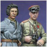 Alpine Miniatures[AM35014]WW2 Russian Tank Crew Set 1943-45 (2 figures)