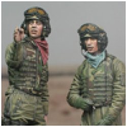 Photo2: Alpine Miniatures[AM35025]OIF US Tank Crew Set (2 figures)