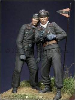 Photo1: Alpine Miniatures[AM35028]Early WW2 Panzer Crew Set (2 figures)