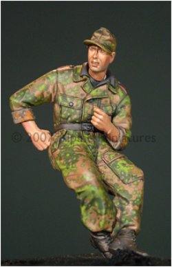 Photo1: Alpine Miniatures[AM35031]Waffen SS Panzer Crew