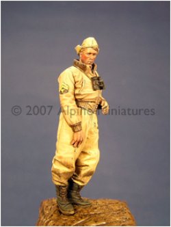 Photo1: Alpine Miniatures[AM35033]US Tank Crew in Winter #1