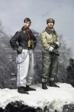 Photo2: Alpine Miniatures[AM35059]LAH Officers Kharkov Set (2 figures)