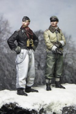 Photo4: Alpine Miniatures[AM35059]LAH Officers Kharkov Set (2 figures)