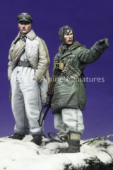 Alpine Miniatures[AM35065]SS Officers LAH Kharkov Set #2 (2 figures)