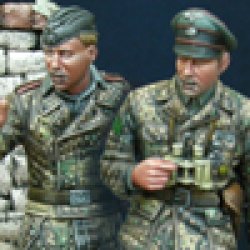 Photo3: Alpine Miniatures[AM35068]WSS Panzer Crew Set 44-45 (2 figures)