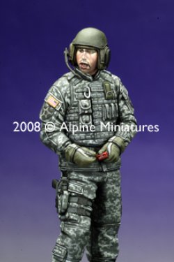 Photo2: Alpine Miniatures[AM35069]Modern US AFV Crew #1