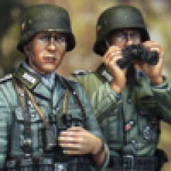 Photo2: Alpine Miniatures[AM35083]German Infantry Set (2 Figures)