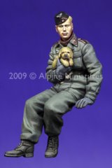 Alpine Miniatures[AM35088]German Panzer Crew with Puppy