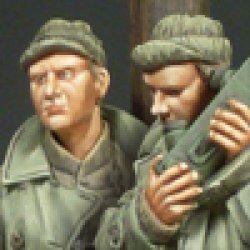 Photo4: Alpine Miniatures[AM35095]WW2 US Army Officer Set (2 Figures)
