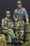 Photo1: Alpine Miniatures[AM35101]German Panzer Crew in Summer Set (2 Figures) (1)