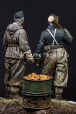 Photo2: Alpine Miniatures[AM35107]WSS Panther Crew Set (2 Figures)