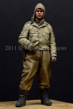 Photo1: Alpine Miniatures[AM35114]WW2 US AFV Crew #1