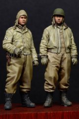 Alpine Miniatures[AM35116]WW2 US AFV Crew Set (2 Figures)