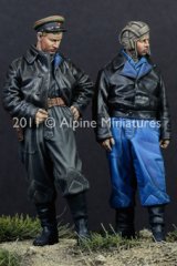 Alpine Miniatures[AM35119]Russian AFV Crew 44/45 Set (2 Figures)