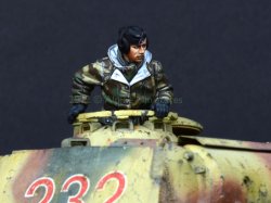 Photo2: Alpine Miniatures[AM35130]German Panther Commander #1