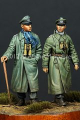 Alpine Miniatures[AM35138]Panzer Officer 1 Pz. Div. Set (2 Figures)