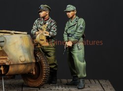 Photo2: Alpine Miniatures[AM35147]WSS AFV Crew Set (2 Figures)