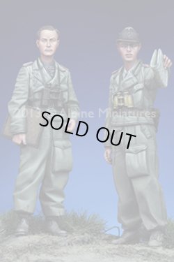 Photo4: Alpine Miniatures[AM35150]Otto Carius & NCO Set (2 Figures)