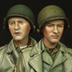 Photo5: Alpine Miniatures[AM35156]3rd Armored Div. "Spearhead" Set (2 Figures)