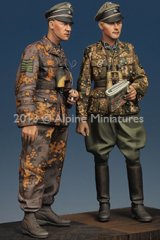 Alpine Miniatures[AM35165]Kurt Meyer & Officer Set (2 Figures)