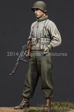 Photo2: Alpine Miniatures[AM35184]WW2 US Infantry NCO