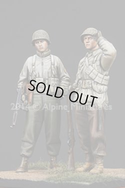 Photo2: Alpine Miniatures[AM35186]WW2 US Infantry Set