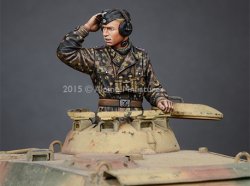 Photo3: Alpine Miniatures[AM35187]WSS Panzer Commander #1