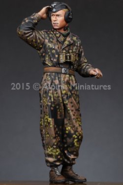 Photo5: Alpine Miniatures[AM35187]WSS Panzer Commander #1