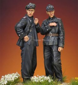 Photo1: Alpine Miniatures[AM35207]WSS AFV Crew 44-45 Set