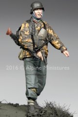 Alpine Miniatures[AM35211]SS MG Schutze KG Hansen