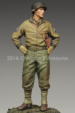 Photo2: Alpine Miniatures[AM35218]US 3rd Armored Division Staff Sergeant