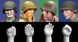 Alpine Miniatures[H004]US Helmet Heads & Hands