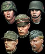 Alpine Miniatures[H011]WSS Heads Set #3