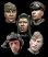 Photo1: Alpine Miniatures[H013]WW2 Russian Heads Set #1 (1)