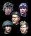 Photo1: Alpine Miniatures[H016]WW2 British Heads Set #2 (1)