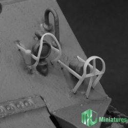 Photo5: MJ Miniatures[MJEZ35004]WWII US SHERMAN LIGHT GUARD SET