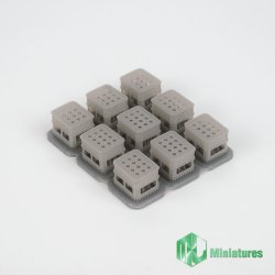 Photo2: MJ Miniatures[MJEZ35022]1/35 Bottle Crates(9set)