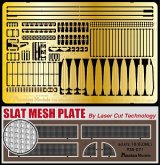 [Passion Models] [P35-071] Sd.kfz.10/5 Update Set Part1-A Slat Mesh Closed ver. Laser Cut slat mesh and PE for DML