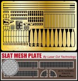 [Passion Models] [P35-073] Sd.kfz.10/5 Update Set Part1-A Slat Mesh Open ver. Laser Cut slat mesh and PE for DML