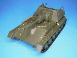 Photo5: [Passion Models] [P35-124] 1/35 RUSSIAN SELF-PROPELLED GUN SU-76M PE SET for TAMIYA MM35348