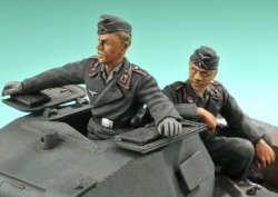 Photo2: [Passion Models] [P35F003] German Tank Crew (2 fig.)