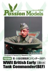 [Passion Models] [P35F004] WWII Early British Tank Commander (BEF)