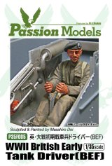 [Passion Models] [P35F005] WWII Early British Tank Driver (BEF)