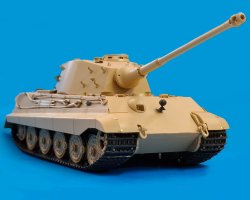 Photo2: [Passion Models] [P35T-022] 1/35 Tiger II Henschel Type 3D Parts Set  [For Tamiya MM35164/35252]