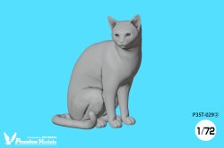 Photo4: [Passion Models][P35T-029]1/72 Cats For Cat Lovers 5psc